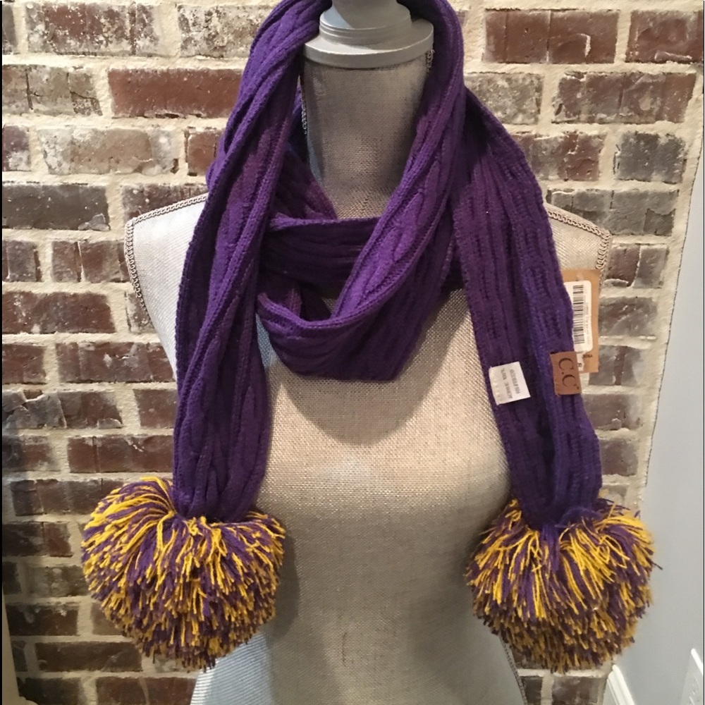 LSU Scarf (NWT)
